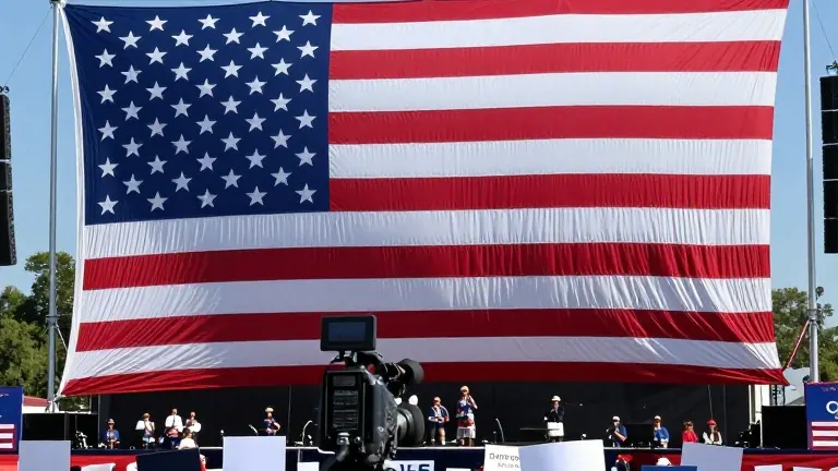 Live TV Glitch: Reporter Meets Jonestown Enthusiast At Rally